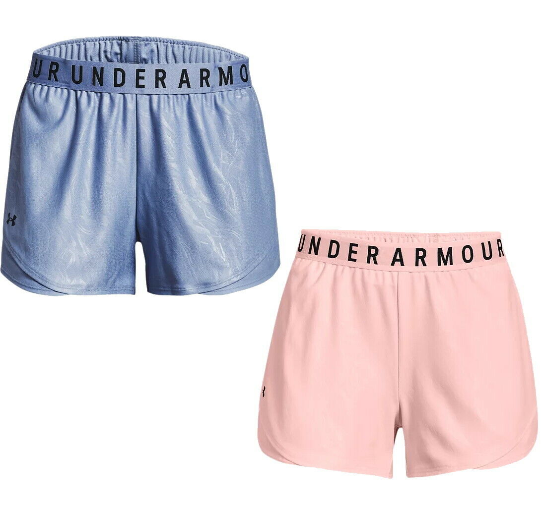 Under Armour Women's Ua Play Up 3.0 Emboss Shorts #1360943