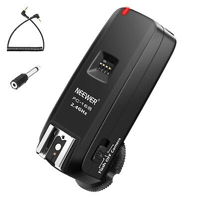 Neewer Fc-16 Multi-channel 3-in-1 Wireless Hot Shoe Flash Receiver For Canon