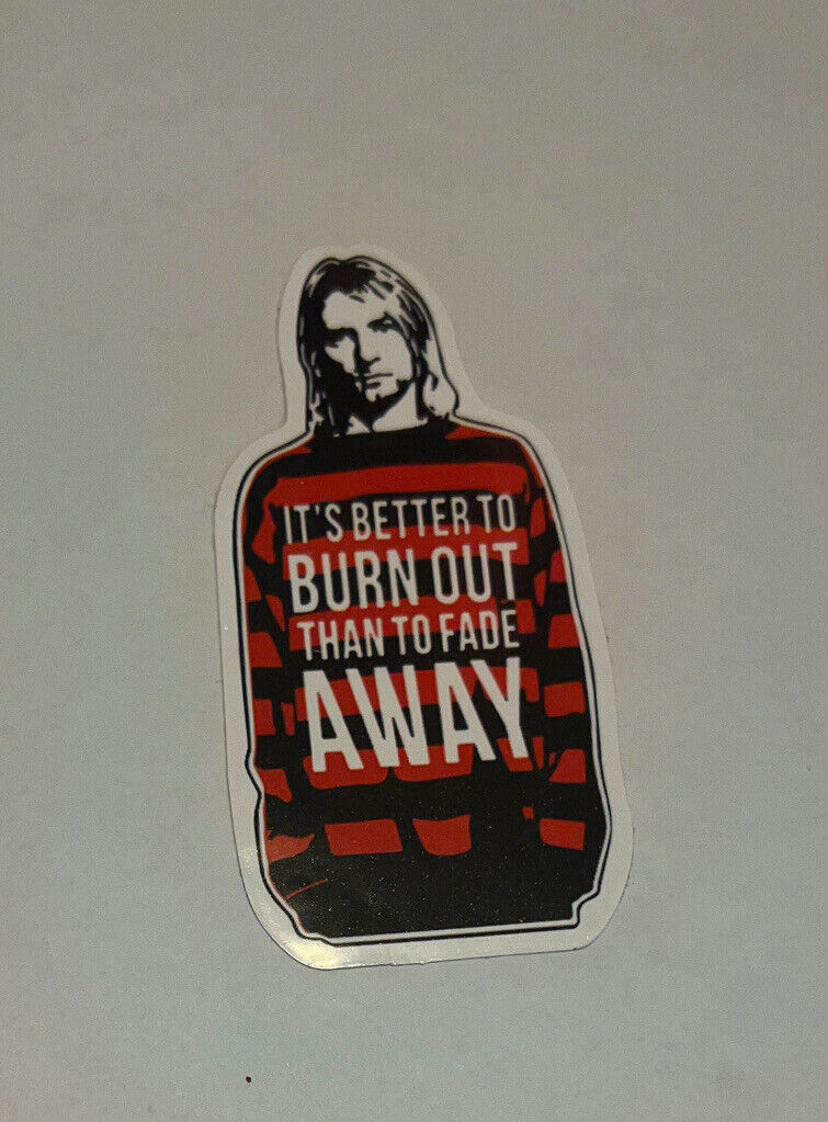 Nirvana Kurt Cobain Sticker