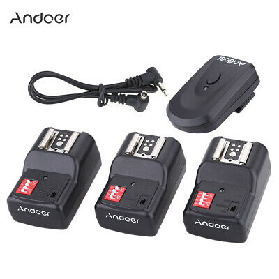 Flash Trigger  3*receivers For Canon  Dslr Camera S8m5