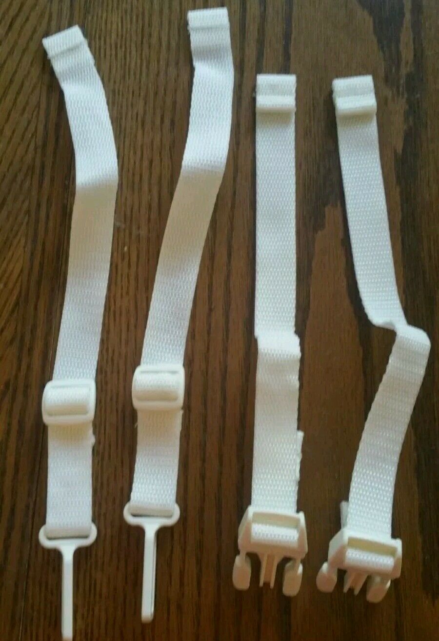 New Fisher Price Space Saver Cradle Swing Replacement Straps Harness & Belt 4 Pc