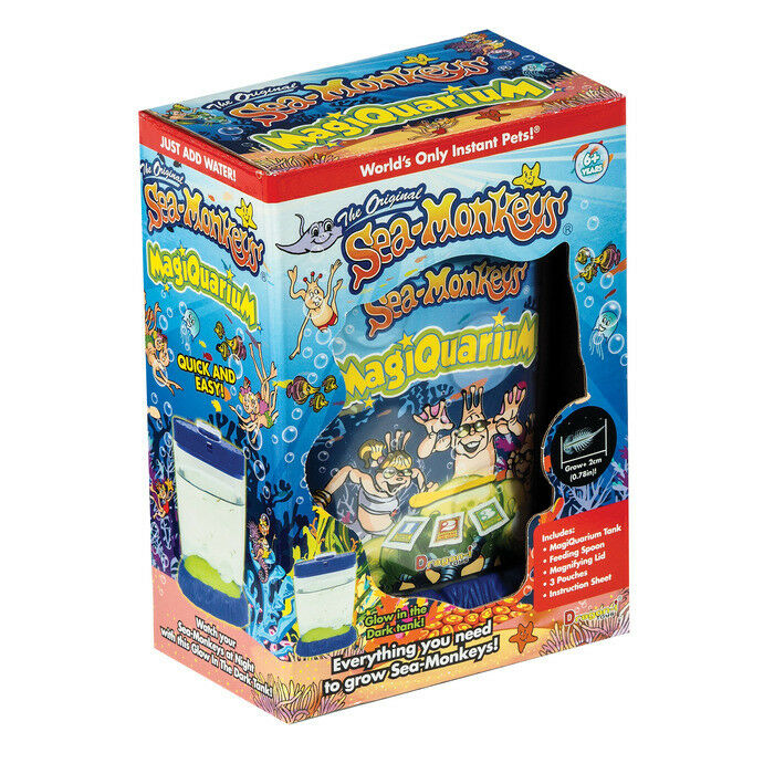 Sea Monkeys Magiquarium With Mystery Light Glow In The Dark 23228