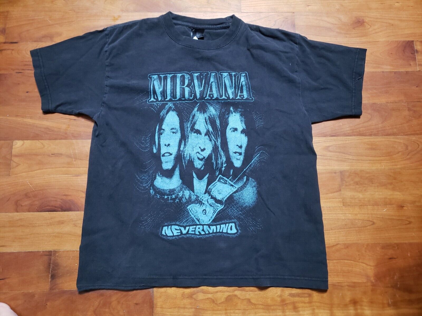 Vintage 1990s Nirvana Grunge Band T-shirt Rare