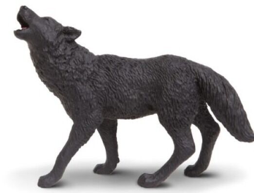 Black Wolf Mother 181129 ~ Free Shipping In Usa W/ $25+ Safari, Ltd.  Figurines