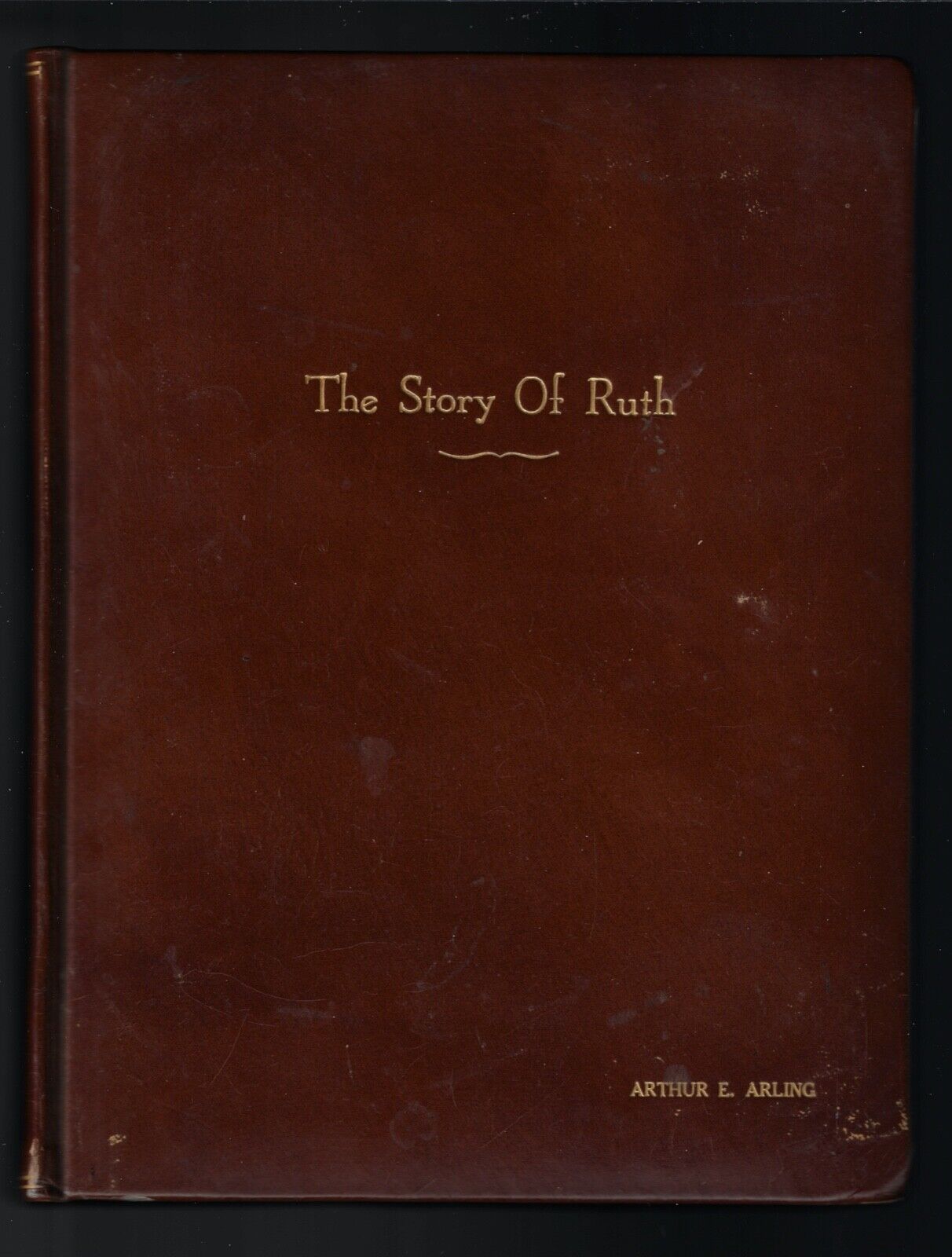The Story Of Ruth Presentation Script Estate Of Cinematographer Arthur E. Arling