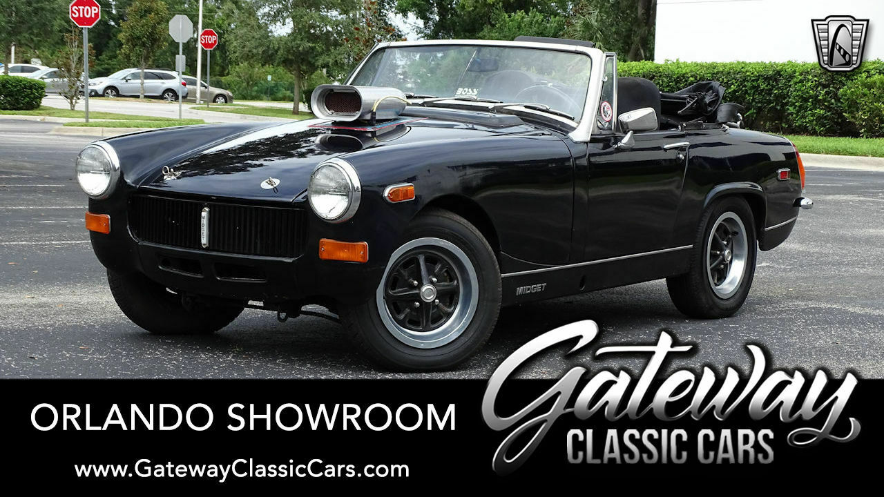 1975 Mg Midget  Dark Blue 1975 Mg Midget Convertible 4 Cylinder 4 Speed Manual Available Now!