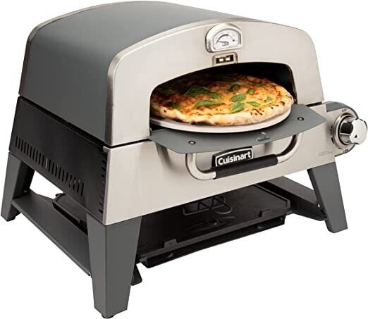 Cgg-403 3-in-1 Pizza Oven Plus, Griddle, And Grill
